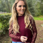 Bloesje Anika Bordeaux