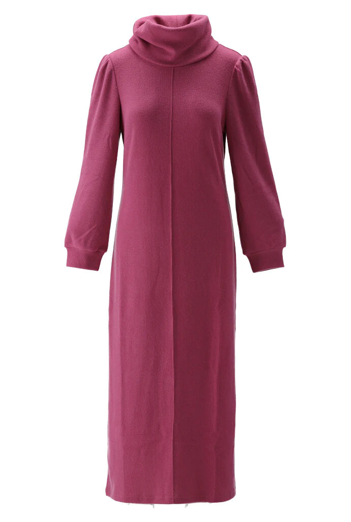 K-design - Maxi dress met kraag (X424)