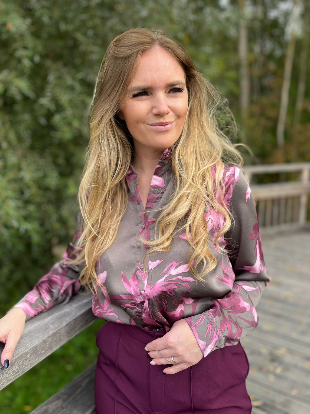 Hemd Elli bruin