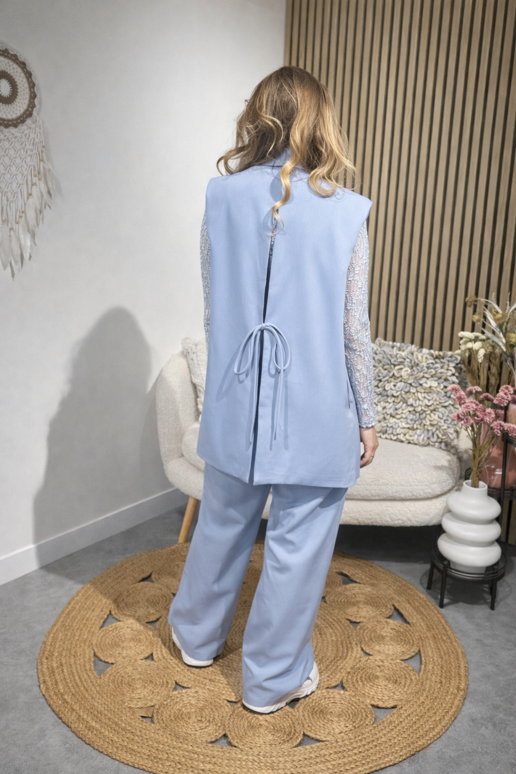 Blazer Anika blauw