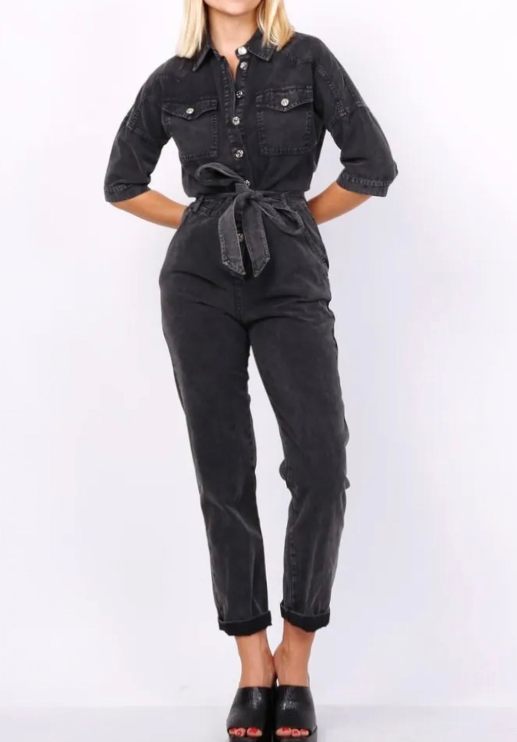 Jumpsuit Cindy zwart