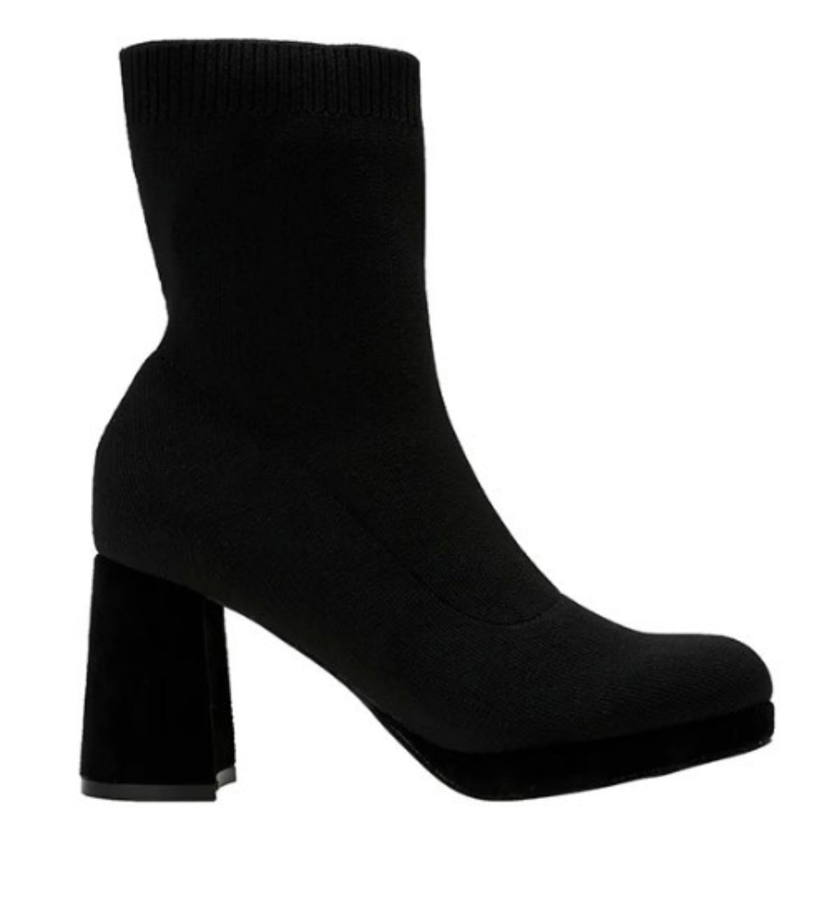 Bottines zwart