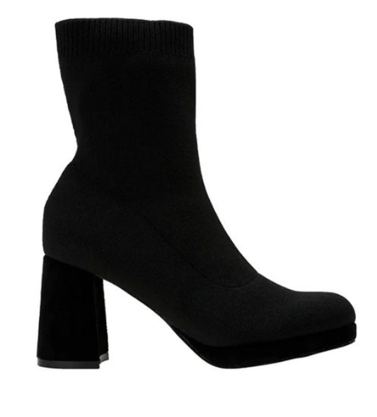 Bottines zwart